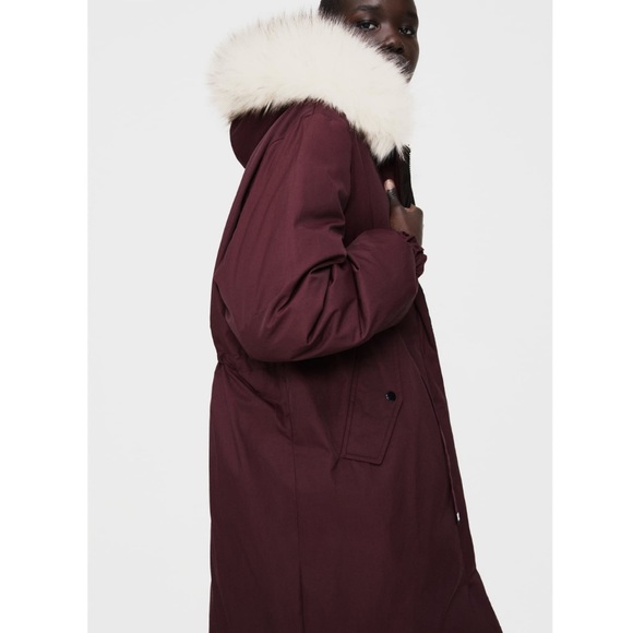 Zara reversible 2 color padded coat - Picture 5 of 8